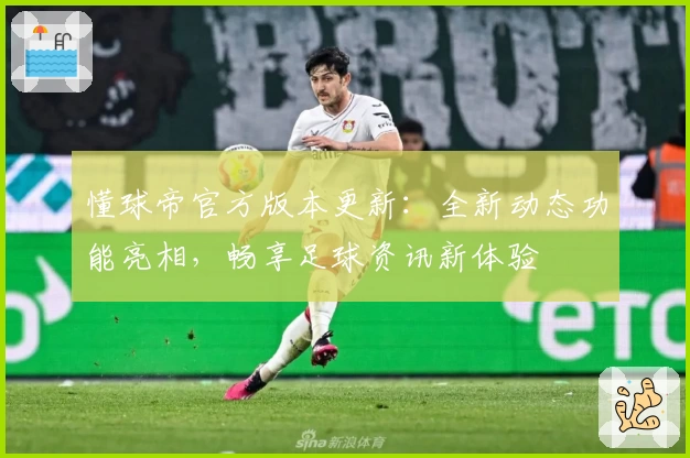 懂球帝官方版本更新：全新动态功能亮相，畅享足球资讯新体验